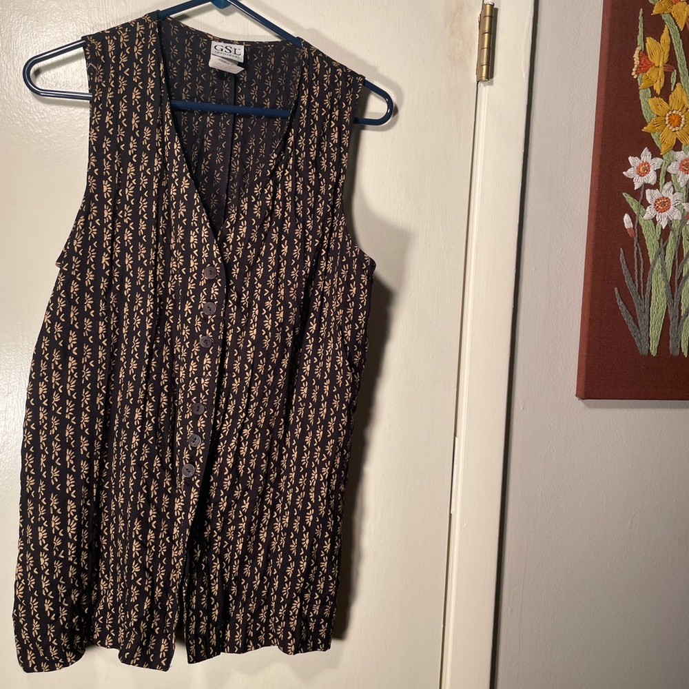 Vintage 90s vest/ top - M/L